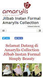 Mobile Screenshot of amaryliscollection.com